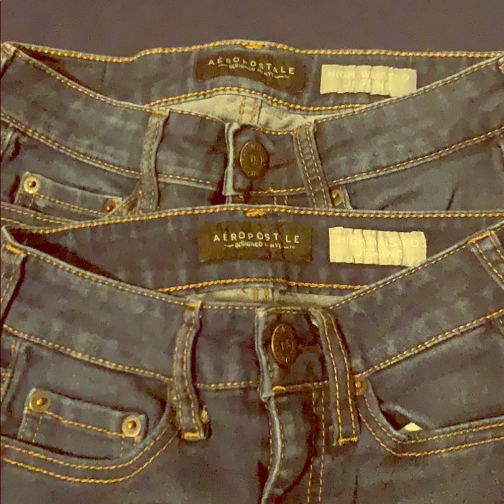 Aeropostale high waisted jegging sz000R